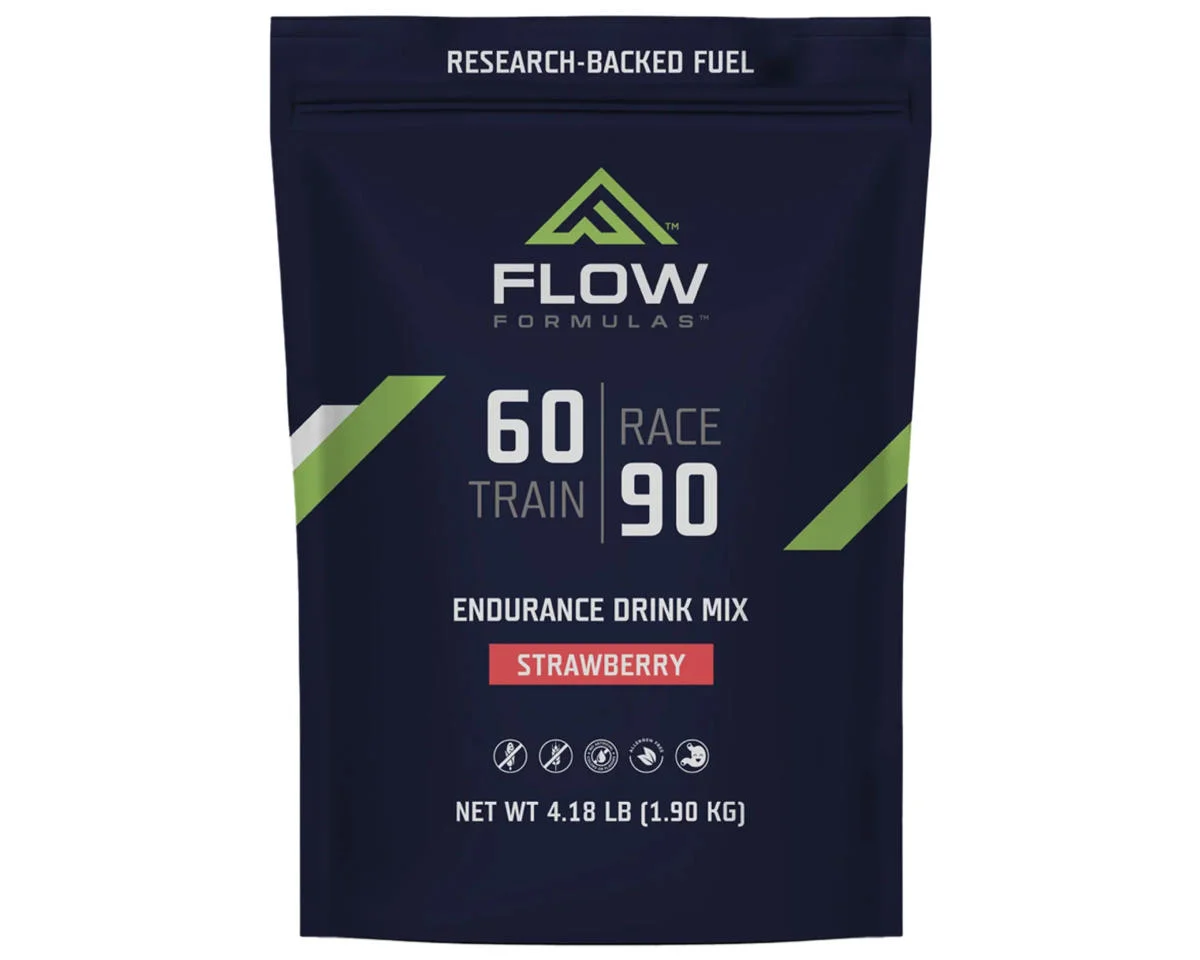 Flow Formulas Endurance Drink Mix (Strawberry) (4.18 LB Bag)